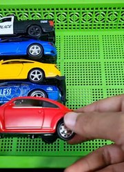 疯狂的大收集模型车与样品真实汽车审查