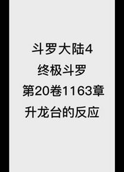 斗罗大陆4：终极斗罗第20卷1163章：升龙台的反应