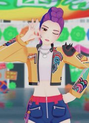 猎魔女团MMD：鲁米等人的表演