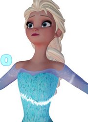 冰雪奇缘MMD：艾莎变装后再现《letitgo》经典