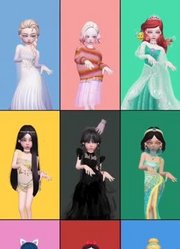 星期三带着迪士尼公主们、玛丽娜一起跳僵尸舞，你最喜欢哪个？