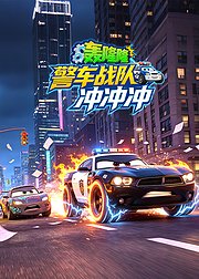 轰隆隆警车战队冲冲冲