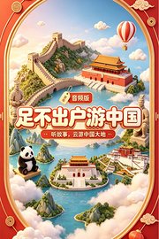 足不出户游中国听故事云游中国大地音频版