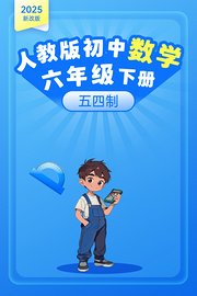 2025新改版人教版初中数学六年级下册五四制
