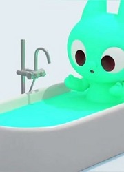 《迷你特工队动画片》边洗澡边学颜色，露西的新颜色看起来不错哦