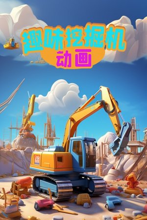 趣味挖掘机动画