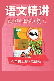 部编版语文六年级上册语文精讲