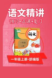 部编版语文一年级上册语文精讲