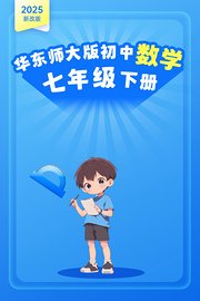 2025新改版华东师大版初中数学七年级下册