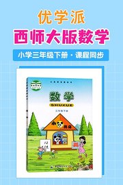 优学派西师大版数学·小学三年级下册·课程同步