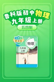新课标鲁科版初中物理九年级上册五四制