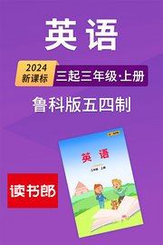 2024新课标英语三起三年级上册鲁科版五四制