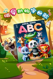 唱学动物字母歌ABC