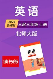 2024新课标英语三起三年级上册北师大版