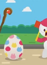 迷你特工队动画：特工宝宝用锤子敲五彩蛋，里面会是什么呢？
