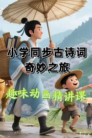 小学同步古诗词奇妙之旅：趣味动画精讲课