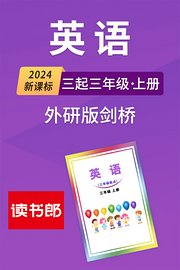 2024新课标英语三起三年级上册外研版剑桥