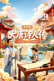 大唐诗人传：一卷唐诗，半部大唐春秋音频版