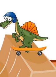 恐龙世界第1集危险的滑板事故