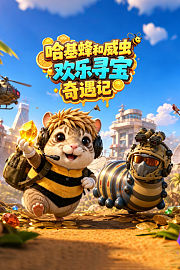 哈基蜂和威虫欢乐寻宝奇遇记