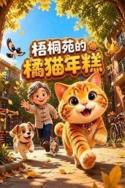 梧桐苑的橘猫年糕