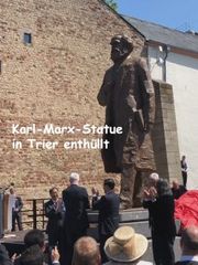 马克思雕像在故乡特里尔市正式揭幕