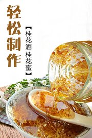 轻松制作桂花酒&桂花蜜