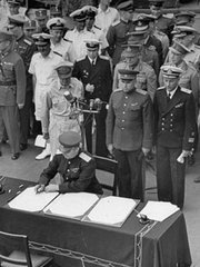 东京湾日本签署投降书背后