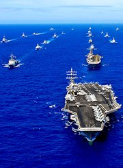 美国第三舰队移师东亚