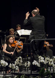 塔卡奇-纳吉指挥韦尔比亚节庆室内管弦乐团，米夏·麦斯基演奏大提琴，2015年韦尔比耶音乐节现场