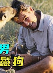 非洲猛男冒死拍摄，把野生鬣狗当宠物撸，真是太可怕了！纪录片