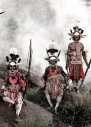 毛利人举行巫术仪式