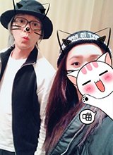 《西游伏妖篇》举行上海见面会 林允周星驰台下搞怪自拍